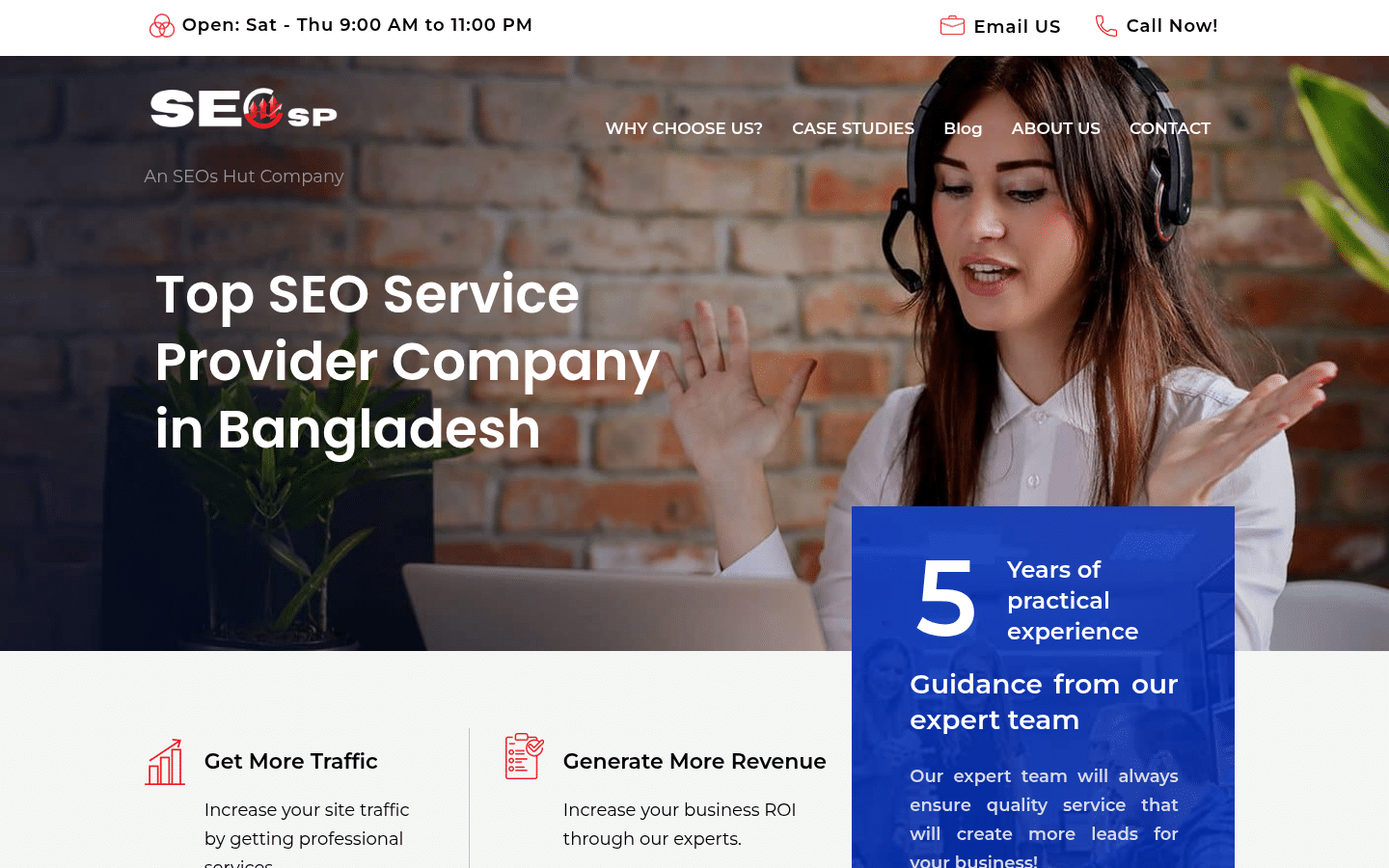 SEO Services Provider website