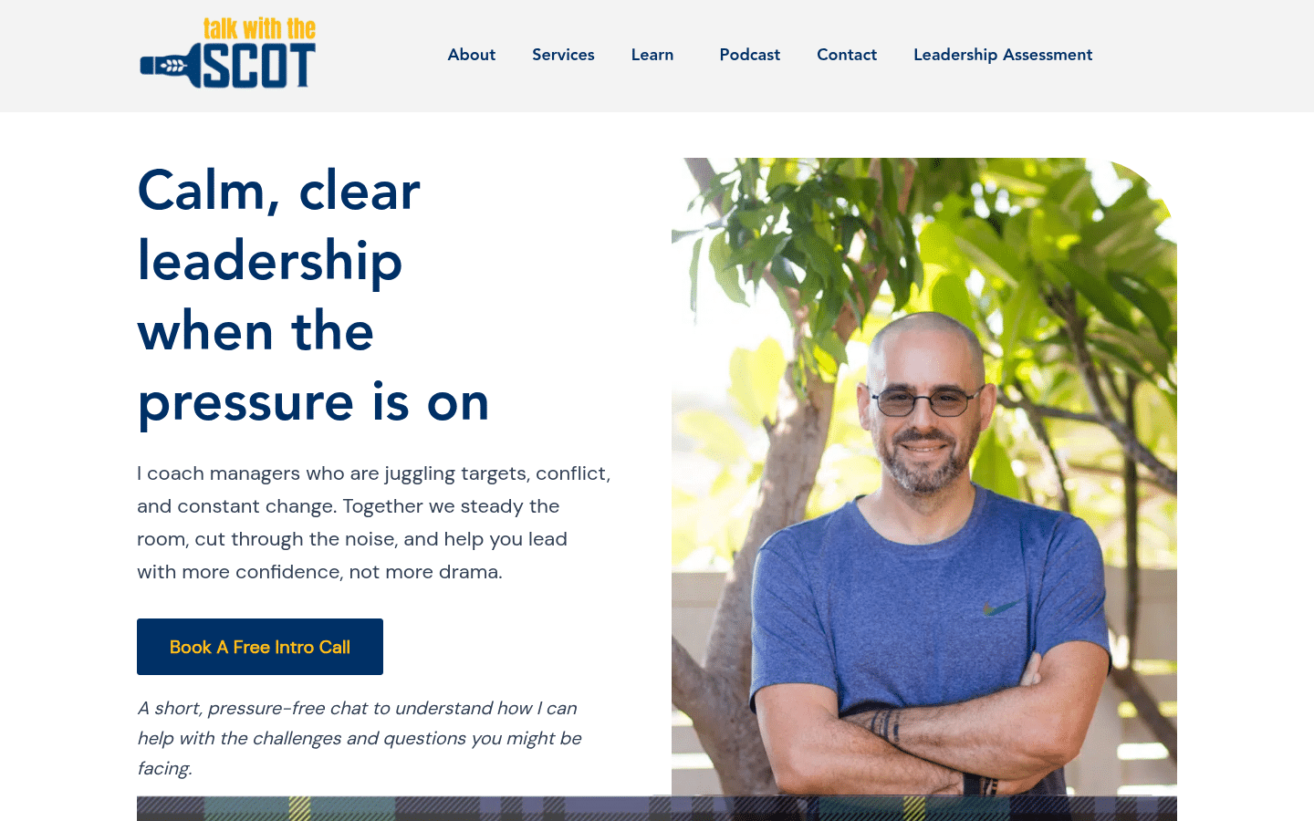 Talk With The Scot website