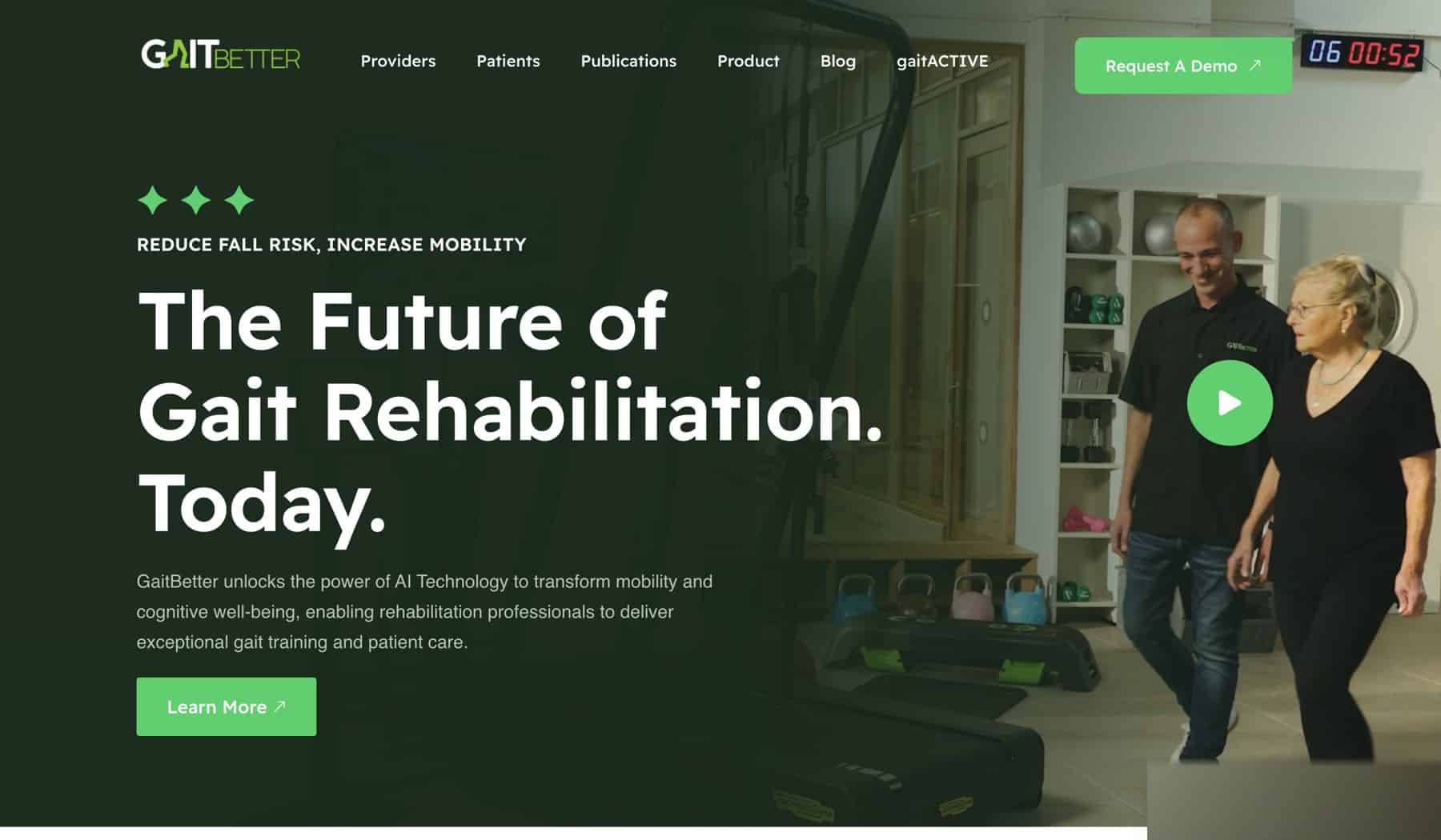 GaitBetter website designed and built by SEOs Hut