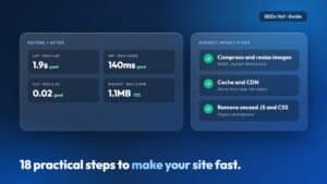 How to Improve Website Speed: 18 Practical Steps