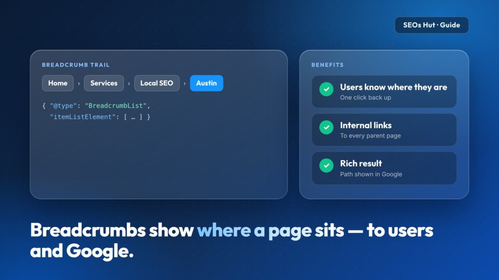 Website Breadcrumbs: Types, Benefits and Best Practices