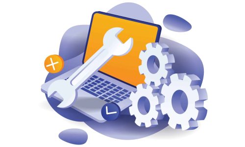 Computer application maintenance update process